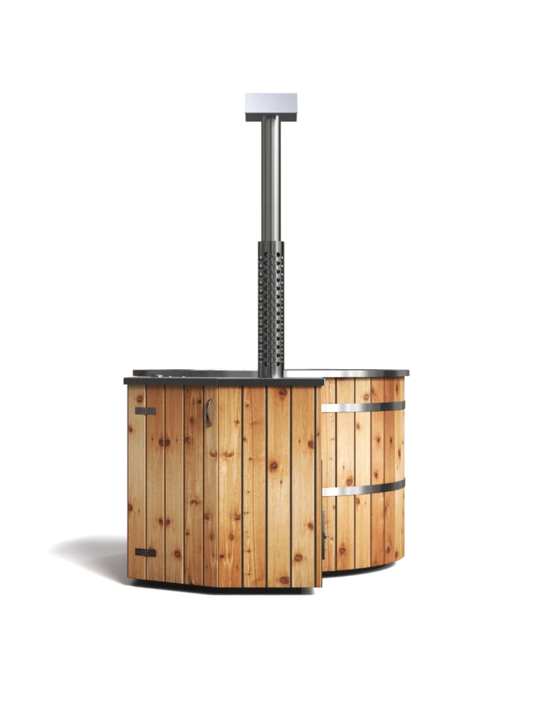 Edelstahl-badewanne | Holz-hell | XSPA.at