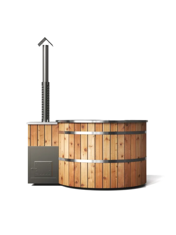 Edelstahl-badewanne | Holz-hell | XSPA.at