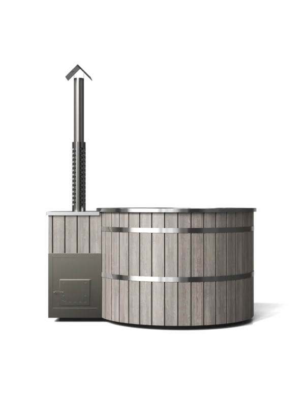 Edelstahl-badewanne | Holz-Grau | XSPA.at