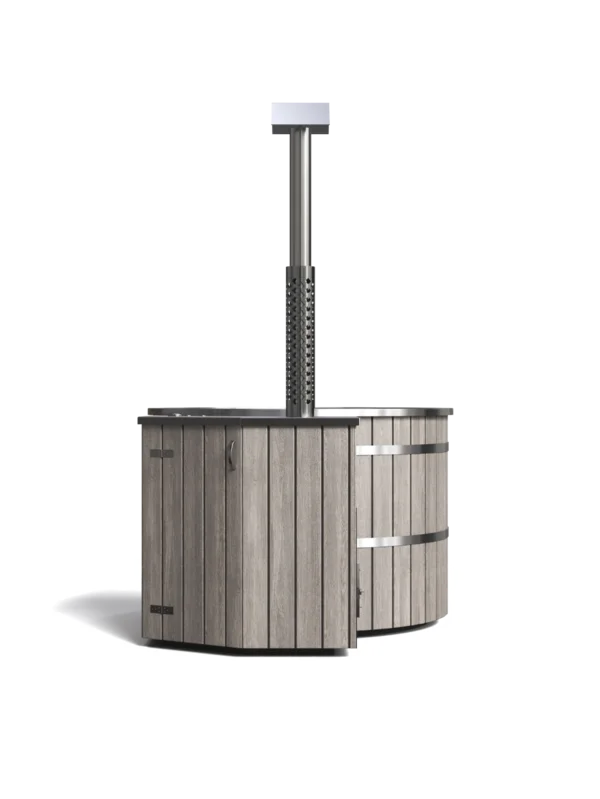 Edelstahl-badewanne | Holz-Grau | XSPA.at