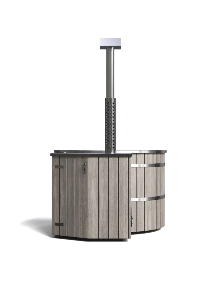 Edelstahl-badewanne | Holz-Grau | XSPA.at